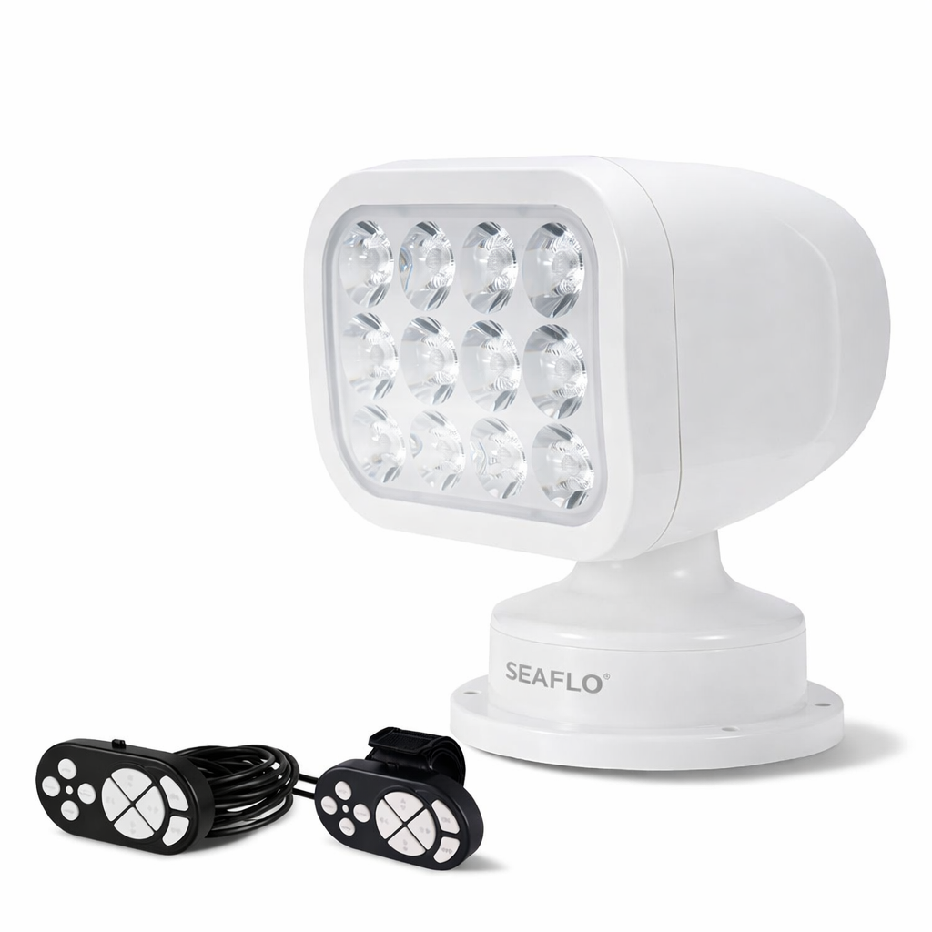 Marine LED Searchlight 360° Re - Fishing Boat Navigation Light recension och pris